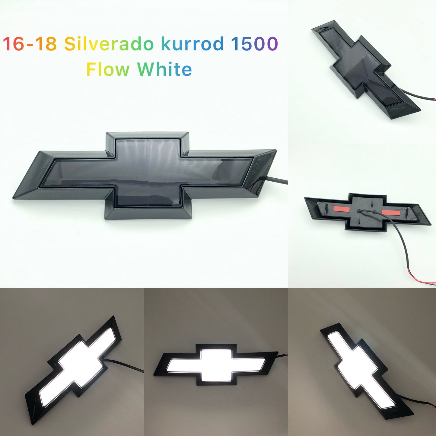 Chevrolet Logo Front Grille LED Dynamic Illuminated Emblem-3