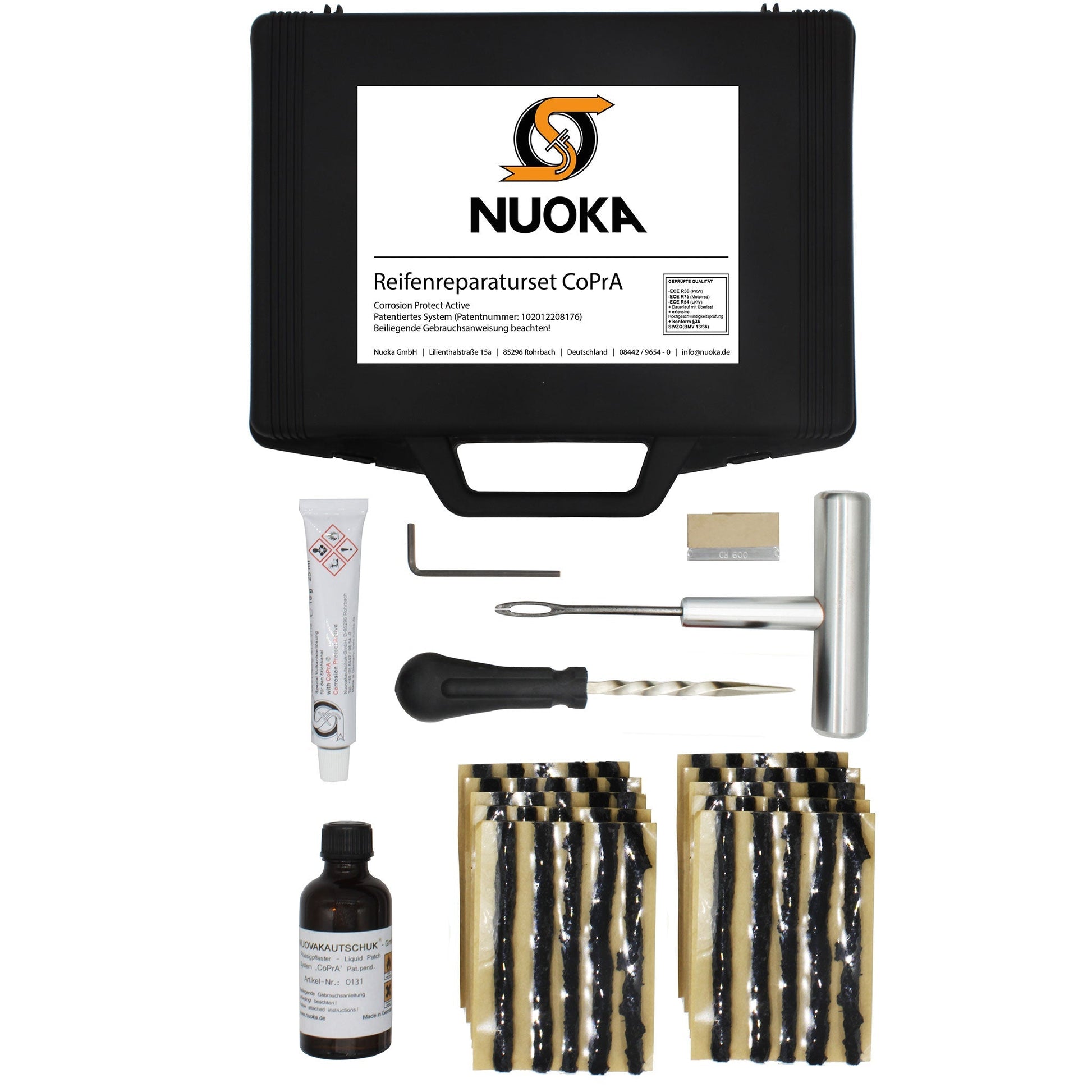 CoPrA tire repair kit for tubeless tires-0